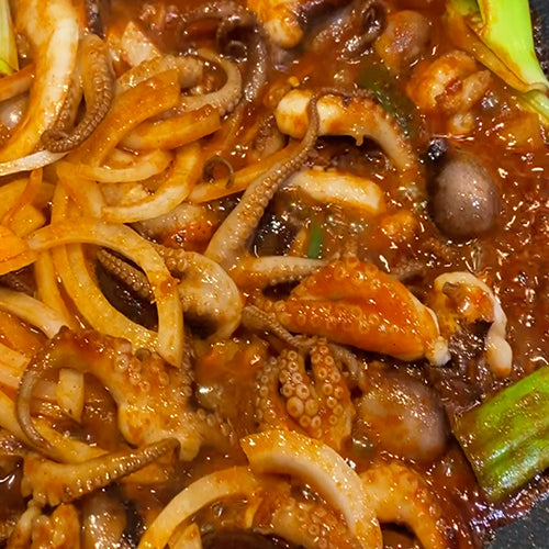 Baby Octopus in Sauce(Spicy)