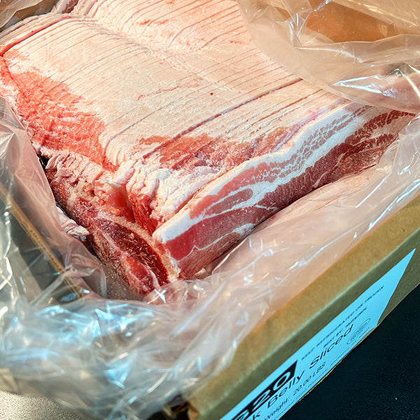 Pork Belly Sliced Bulk(20lb) - LOCAL PICK UP ONLY